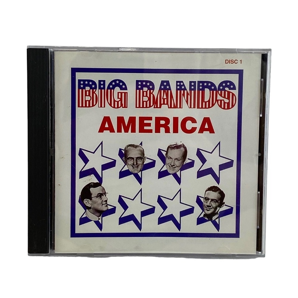 Big Bands‎ America (Disc 1 CD 1992) Compilation Glenn Miller, Dorsey Swing Jazz